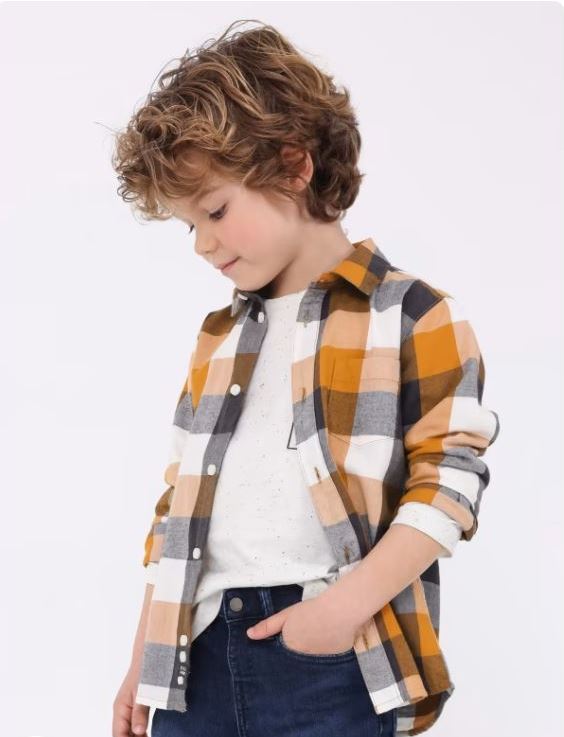 Camisa manga larga niño