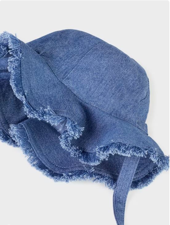 Gorro desflecado recién nacido