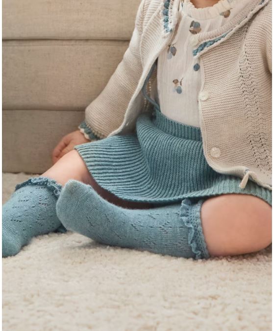 1 Calcetín calado recién nacida