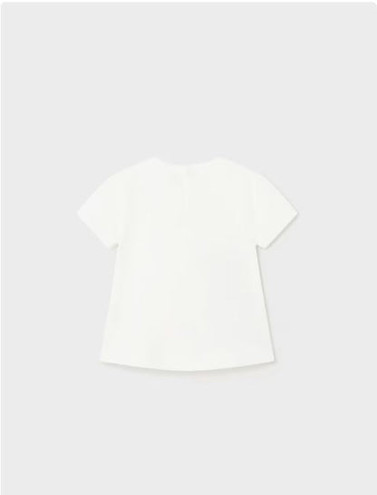 Camiseta estampada better cotton bebe niña