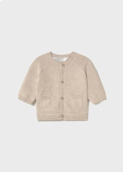 Cardigan tricot recién nacido
