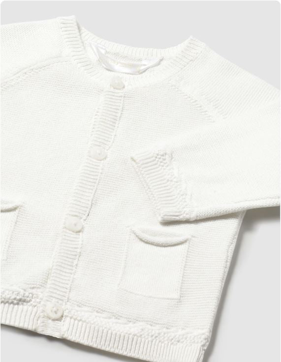 Cardigan tricot recién nacido