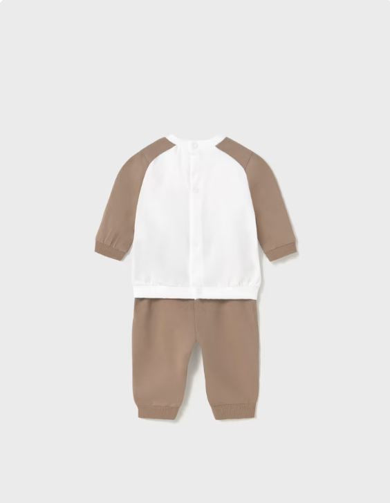 Conjunto 4 piezas pantalón largo recién nacido