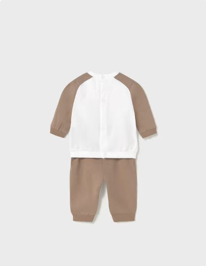 Conjunto 4 piezas pantalón largo recién nacido