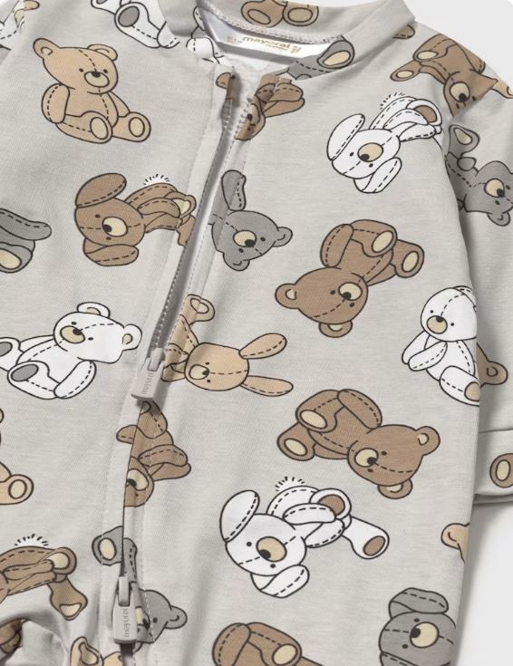 Pijama largo pie convertible recién nacido