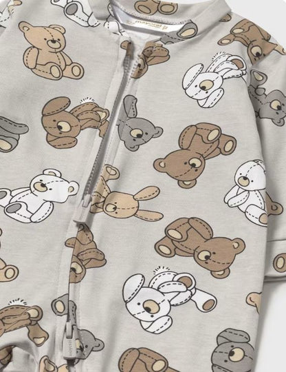 Pijama largo pie convertible recién nacido