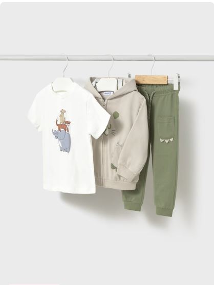 Chándal con camiseta interactivo bebé niño