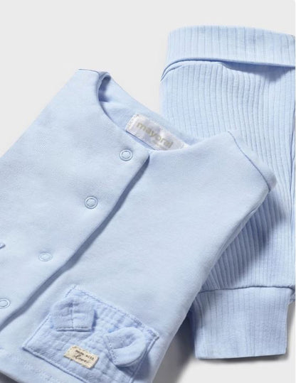 Chándal con camiseta estampada recién nacida