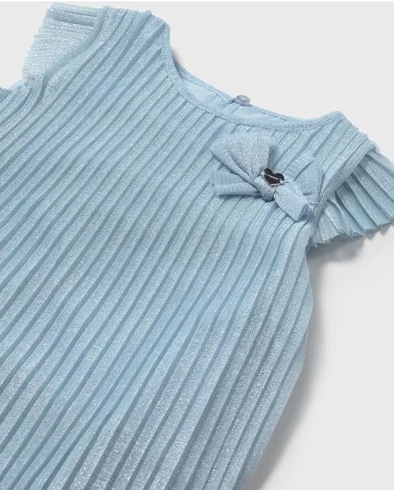 Vestido tul plisado bebé niña