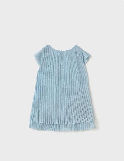 Vestido tul plisado bebé niña