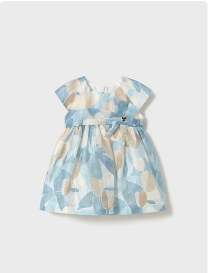 Vestido estampado flores bebé niña