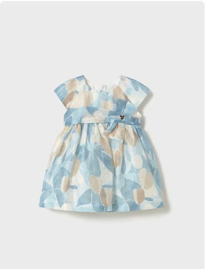 Vestido estampado flores bebé niña