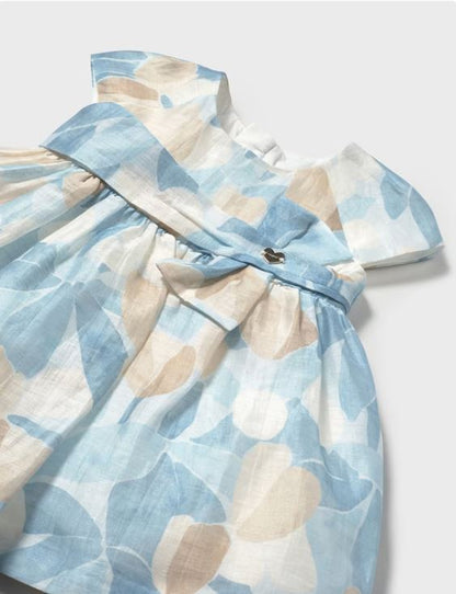 Vestido estampado flores bebé niña