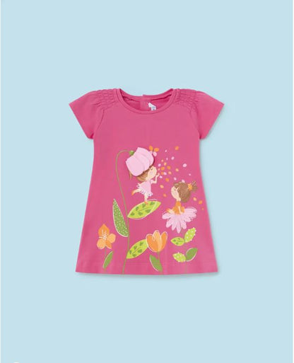 Vestido estampado bebe niña