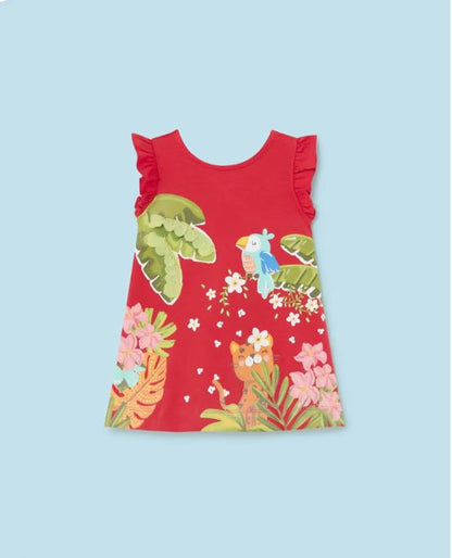 Vestido estampado bebe niña