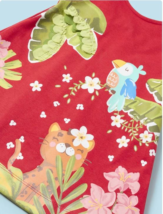 Vestido estampado bebe niña