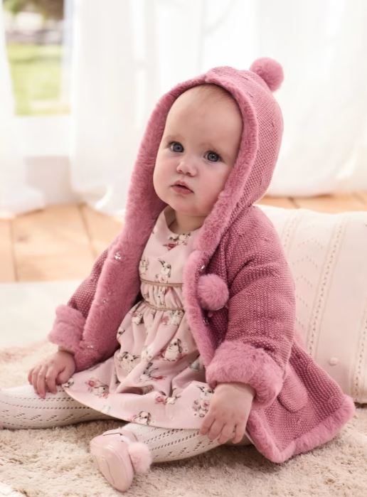 1 Chaqueta tricot con pelo