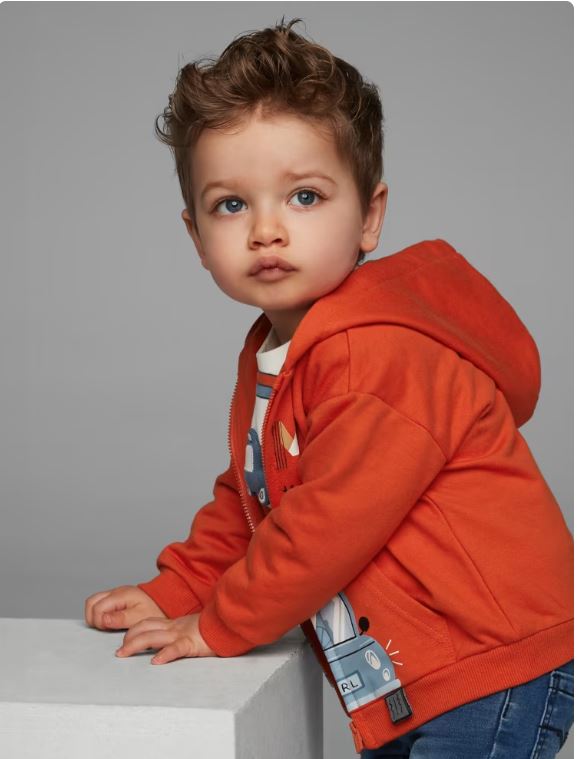 Sudadera cremallera interactiva