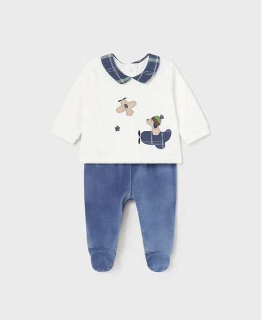 1 Conjunto polaina y camiseta tundosada