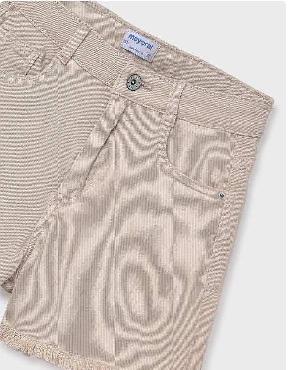 Pantalón corto sarga básico chicas