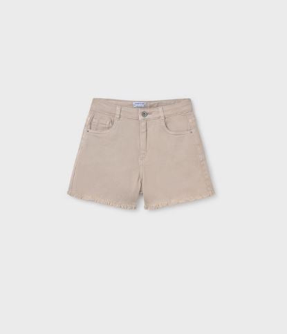 Pantalón corto sarga básico chicas