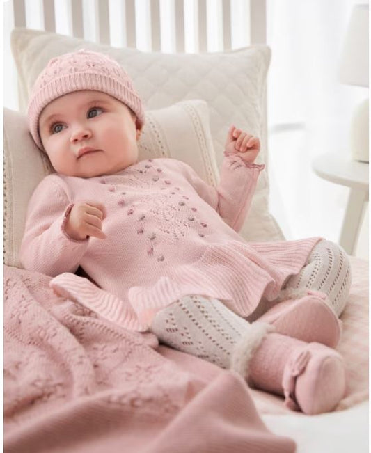 1 Vestido con gorro tricot