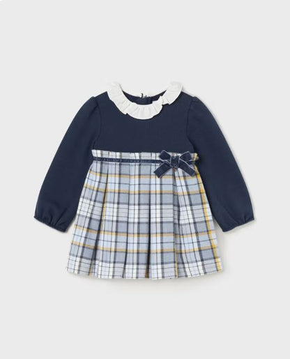 1 Vestido combinado cuadros