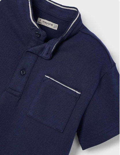 Polo cuello mao niño