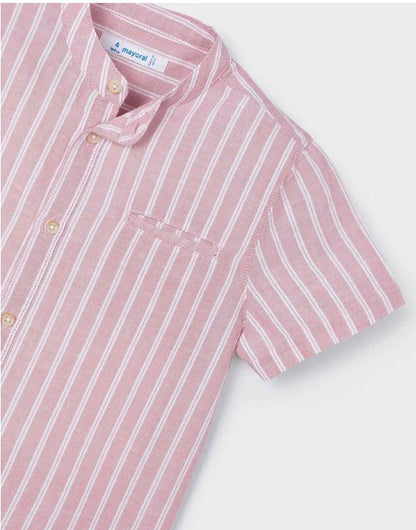 Camisa cuello mao con lino niño