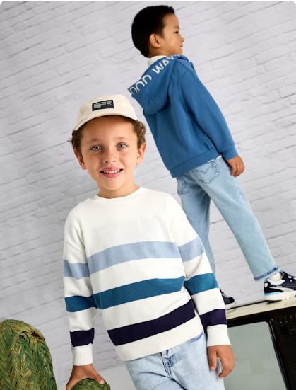 Jersey rayas niño