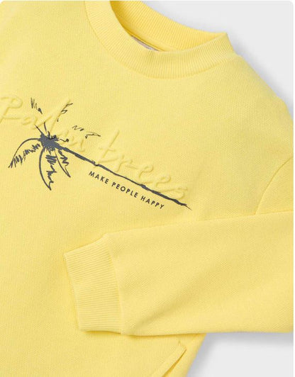 Sudadera relieve niño