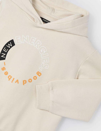 Sudadera texto niño