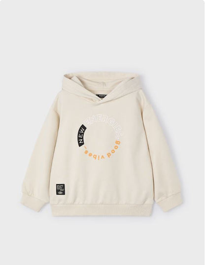 Sudadera texto niño