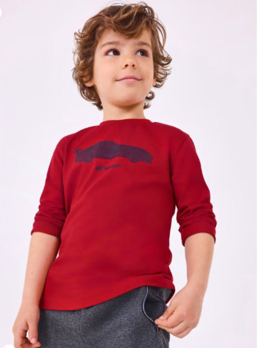 1-  Camiseta estampada algodon