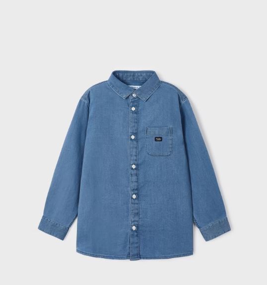Camisa mezclilla niño