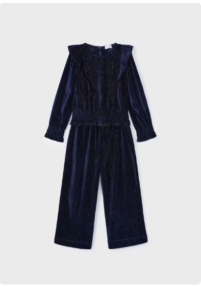1 Conjunto pantalón y blusa terciopelo