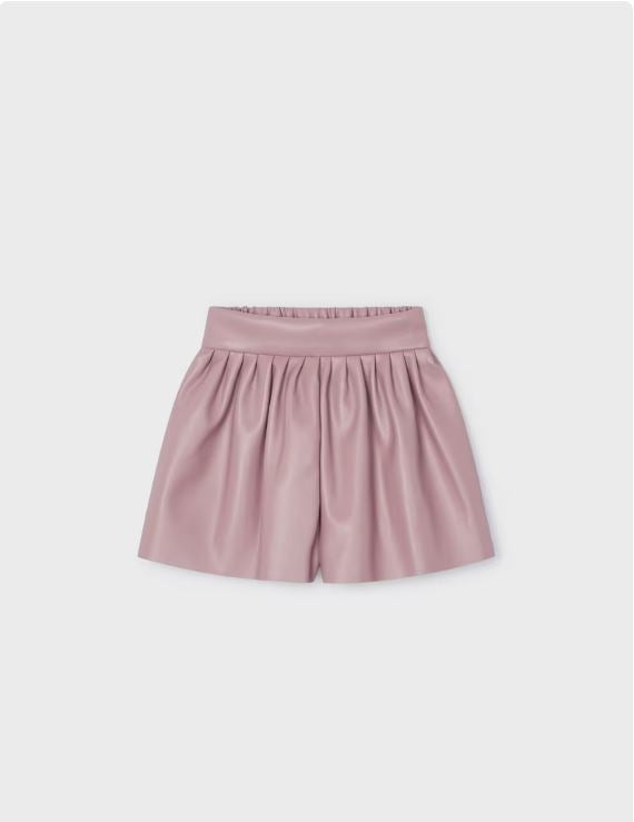 1 Falda pantalón corto polipiel