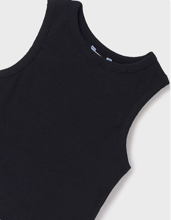 Camiseta con rebeca bolero canalé chicas