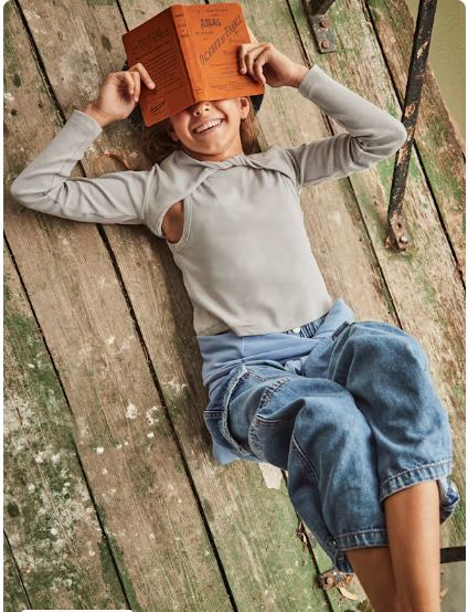 Camiseta con rebeca bolero canalé chicas