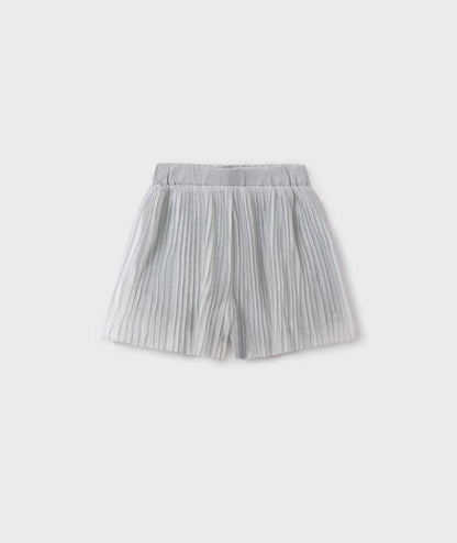 Pantalón corto plisado chicas