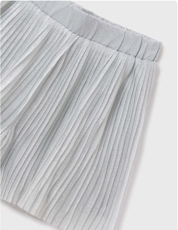 Pantalón corto plisado chicas