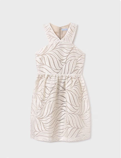Vestido tirantes cruzados devoré chicas