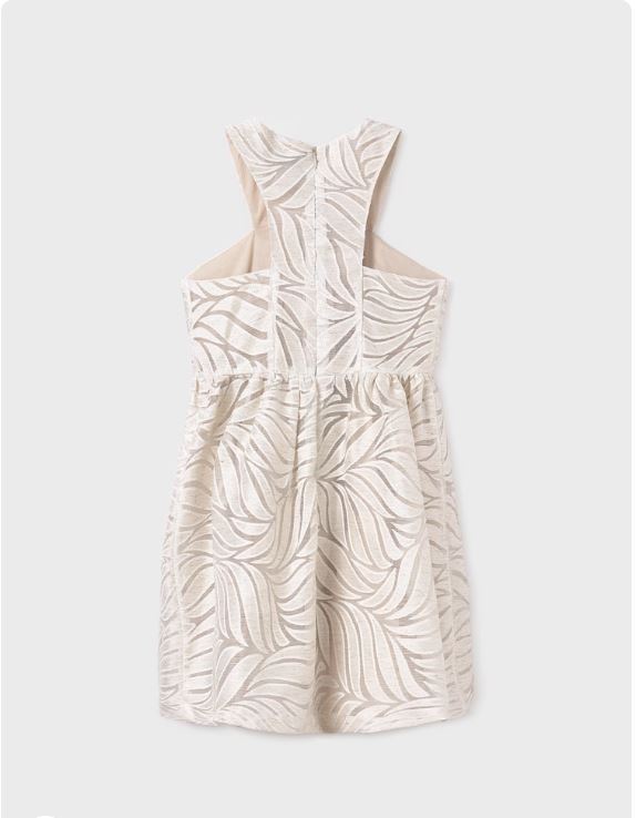 Vestido tirantes cruzados devoré chicas