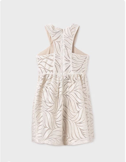 Vestido tirantes cruzados devoré chicas